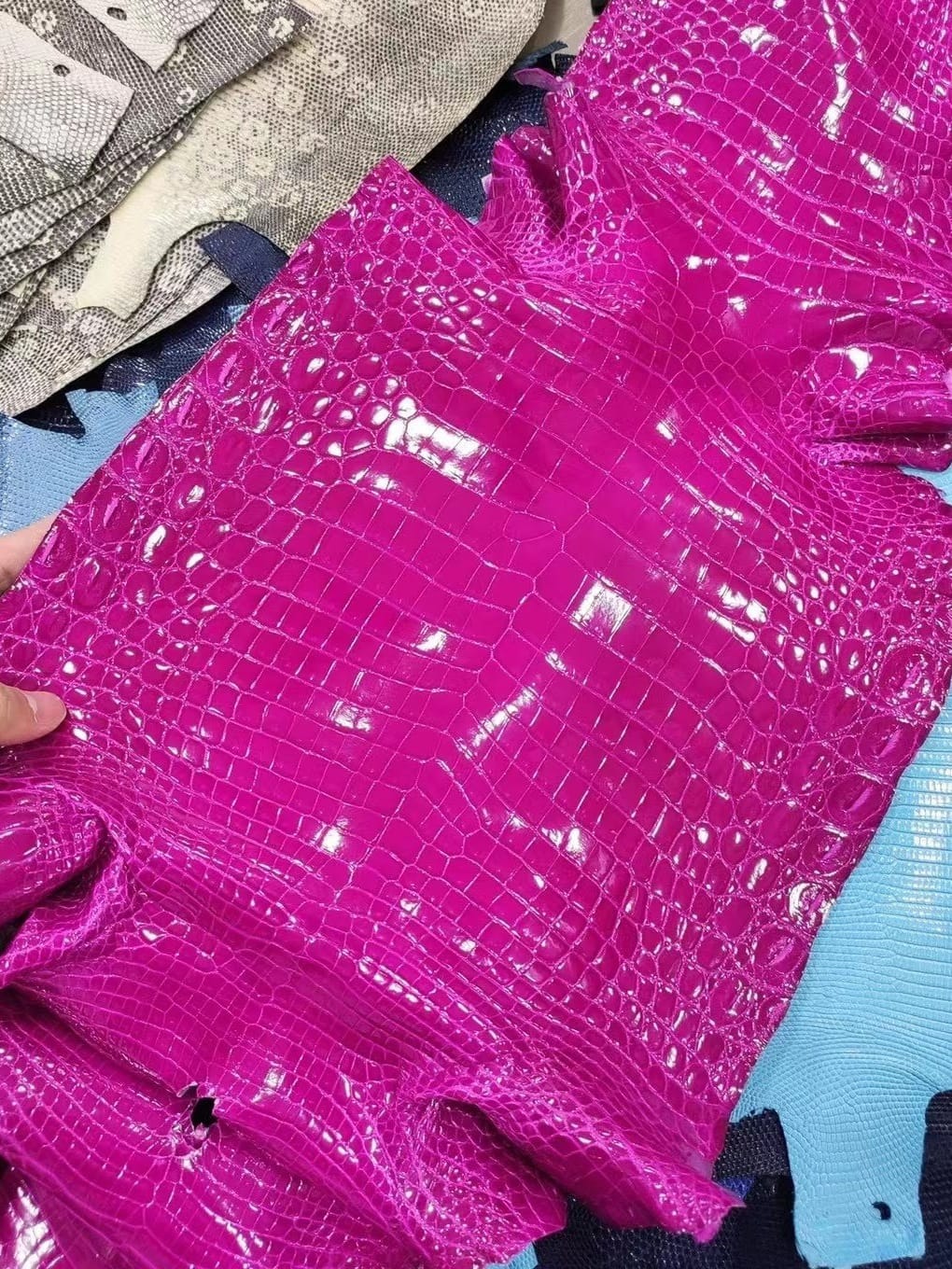 Hermès Genuine Nile Crocodile Leather